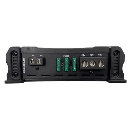 Orion Cobalt CBA4500.1D Monoblock 1-Channel Class D Amplifier for Car Subwoofer, 4500W Max, 1-OModazone Stable, Adjustable Low Pass & Subsonic Filter with Bass Boost, MOSFET Power Supply, Bass Knob Included - 4