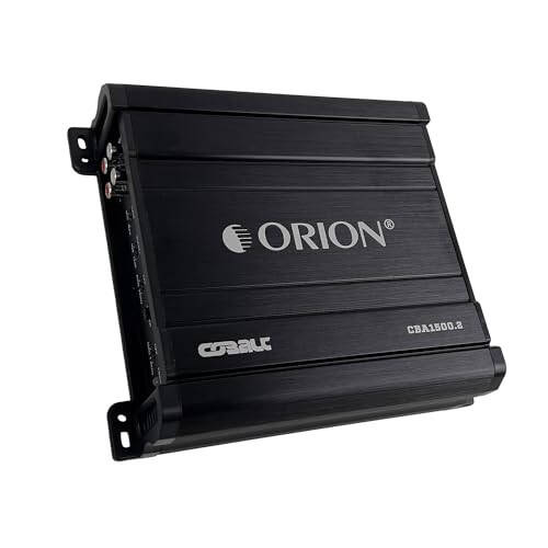 Orion Cobalt Series CBA1500.2 High Efficiency 2-Channel Class A/B Amplifier for Car Audio Stereo - 1500W High Output, 2/4 Ohm Stable, Adjustable Low/High Pass, Bass Boost, MOSFET Power Supply - 1