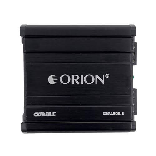 Orion Cobalt Series CBA1500.2 High Efficiency 2-Channel Class A/B Amplifier for Car Audio Stereo - 1500W High Output, 2/4 Ohm Stable, Adjustable Low/High Pass, Bass Boost, MOSFET Power Supply - Orion (1)