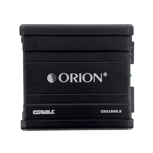 Orion Cobalt Series CBA1500.2 High Efficiency 2-Channel Class A/B Amplifier for Car Audio Stereo - 1500W High Output, 2/4 Ohm Stable, Adjustable Low/High Pass, Bass Boost, MOSFET Power Supply - 2
