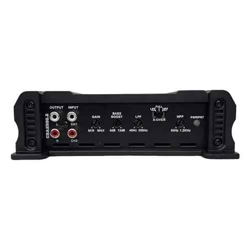 Orion Cobalt Series CBA2500.2 High Efficiency 2-Channel Class A/B Amplifier for Car Audio Stereo - 2500W High Output, 2/4 OModazone Stable, Adjustable Low/High Pass, Bass Boost, MOSFET Power Supply. - 3