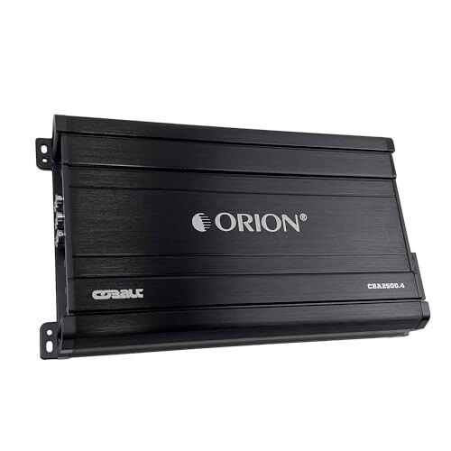 Orion Cobalt Series CBA2500.4 High Efficiency 4-Channel Class A/B Amplifier for Car Audio Stereo - 2500W High Output, 2/4 Ohm Stable, Adjustable Low/High Pass, Bass Boost, MOSFET Power Supply 