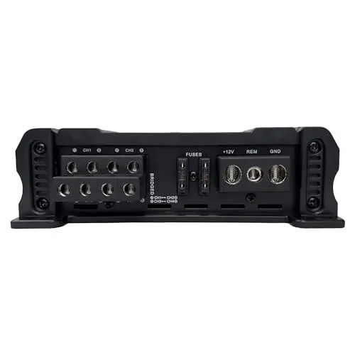 Orion Cobalt Series CBA2500.4 High Efficiency 4-Channel Class A/B Amplifier for Car Audio Stereo - 2500W High Output, 2/4 OModazone Stable, Adjustable Low/High Pass, Bass Boost, MOSFET Power Supply - 4