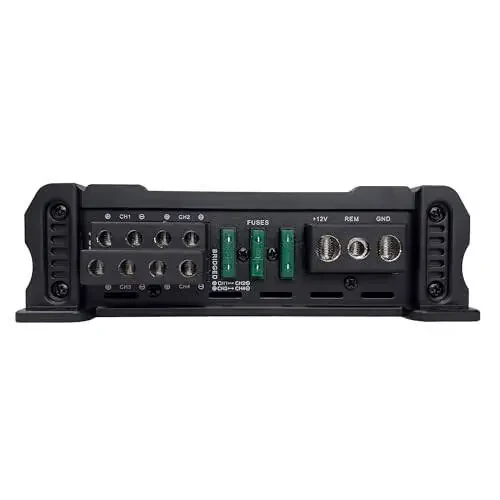 Orion Cobalt Series CBA3500.4 Avtomobil audiosi stereosi uchun yuqori samarali 4 kanalli A/B klassli kuchaytirgich - 3500W yuqori chiqish, 2/4 OModazone barqaror, sozlanishi past/yuqori o'tish, Bass Boost, MOSFET quvvat manbai - 4