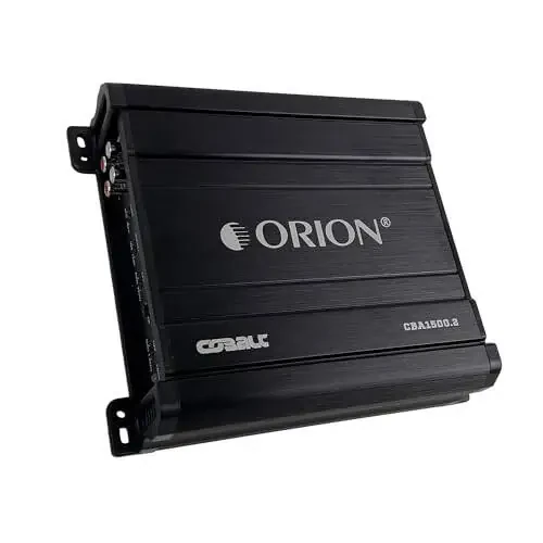 Orion Cobalt Series CBA1500.2 High Efficiency 2-Channel Class A/B Amplifier for Car Audio Stereo - 1500W High Output, 2/4 OModazone Stable, Adjustable Low/High Pass, Bass Boost, MOSFET Power Supply - 1