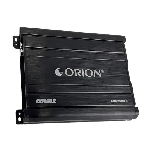 Orion Cobalt Series CBA2500.2 High Efficiency 2-Channel Class A/B Amplifier for Car Audio Stereo - 2500W High Output, 2/4 OModazone Stable, Adjustable Low/High Pass, Bass Boost, MOSFET Power Supply. 