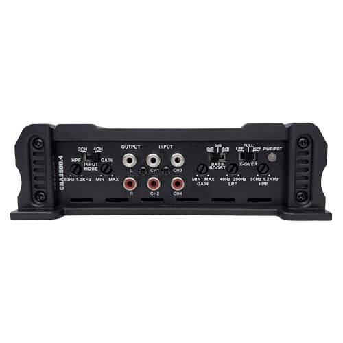 Orion Cobalt Serisi CBA2500.4 Yüksek Verimli 4 Kanallı A/B Sınıfı Oto Ses Stereo Amfi - 2500W Yüksek Çıkış, 2/4 Ohm Sabit, Ayarlanabilir Alçak/Yüksek Geçiş, Bas Güçlendirici, MOSFET Güç Kaynağı - 3