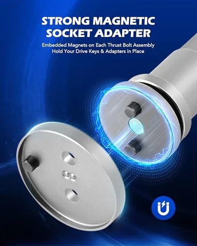Orion Motor Tech 24pcs Heavy Duty Disc Brake Piston Caliper Compressor Rewind Tool Set and Wind Back Tool Kit for Brake Pad Replacement Reset, Fits Most American, European, Japanese Autos - Orion Motor Tech