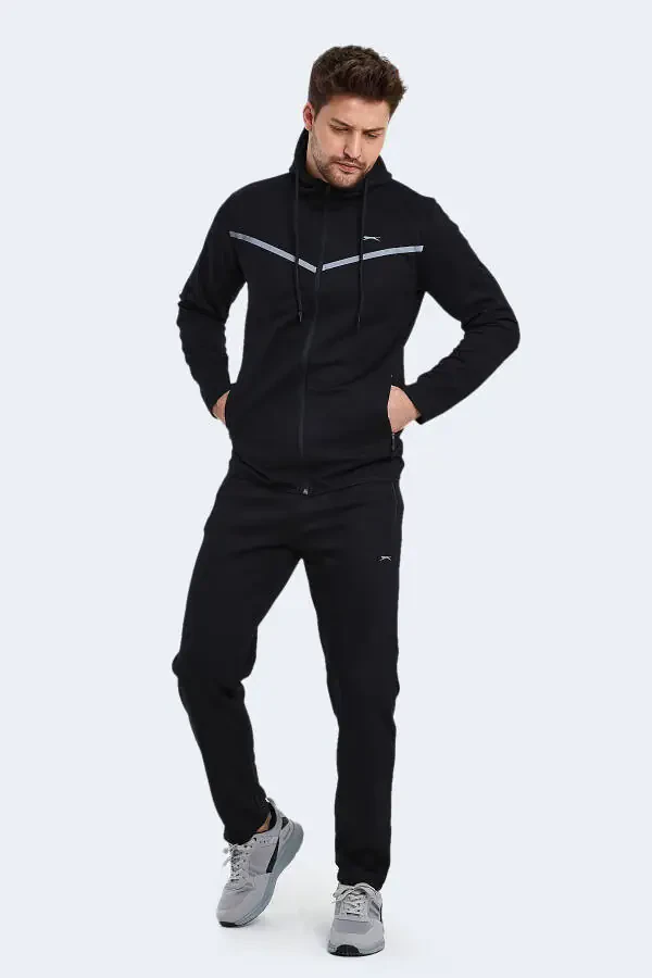 Orka Erkaklar uchun Trenirovka Kostyumi Qora - 1