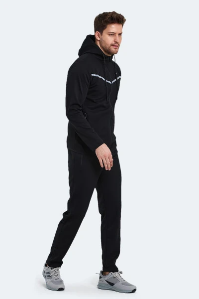 Orka In Erkek Eşofman Takımı Siyah-Siyah - 3