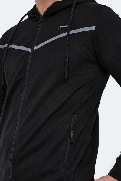 Orka In Erkek Eşofman Takımı Siyah-Siyah - 4