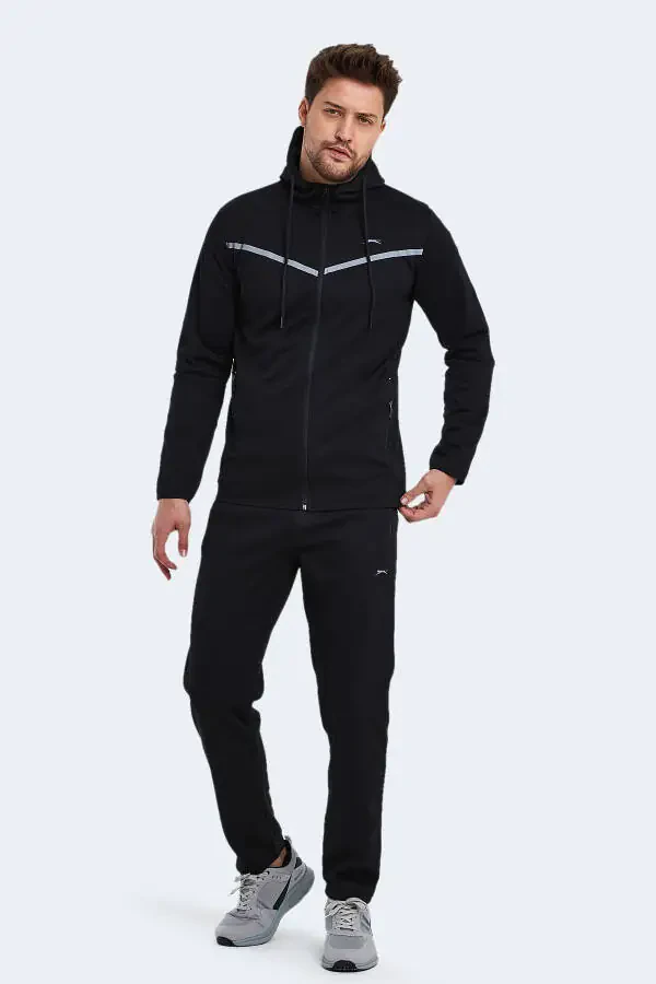 Orka In Erkek Eşofman Takımı Siyah-Siyah - 5