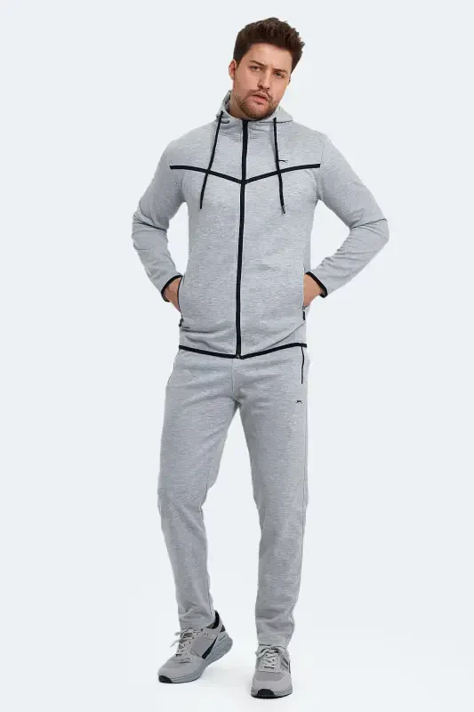 ORKA IN Men's Gray Tracksuit-Gray - SLAZENGER