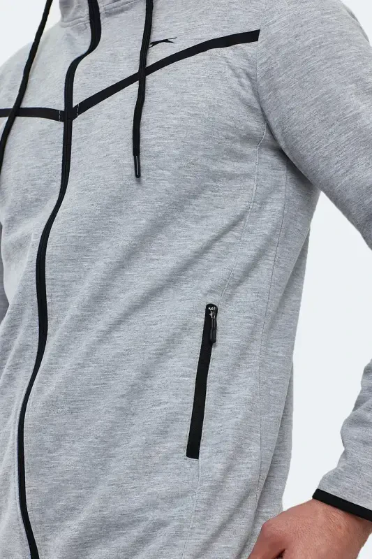 ORKA IN Men's Gray Tracksuit-Gray - 6