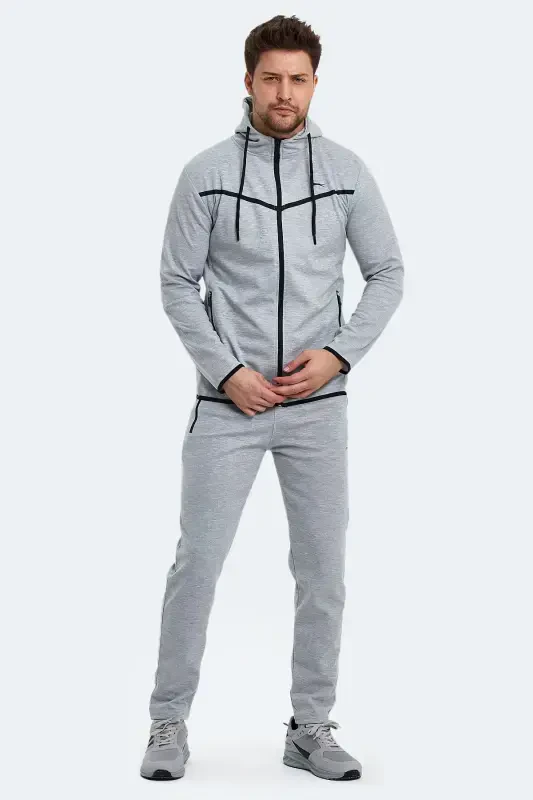 ORKA IN Men's Gray Tracksuit-Gray - 7