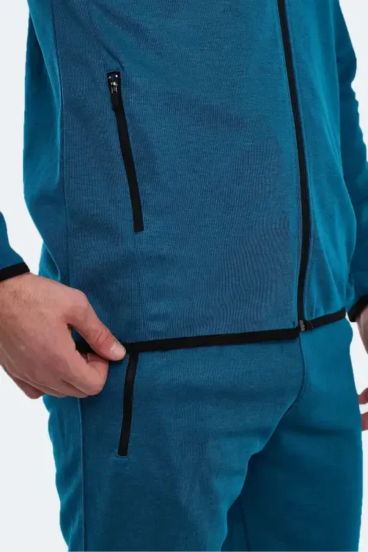 ORKA IN Men's Petrol Tracksuit-Petrol - 6