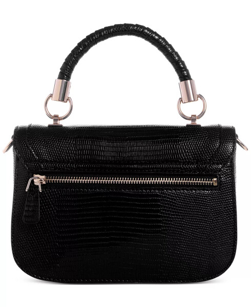 Orlina Small Top Handle Flap Crossbody Bag Black - 5