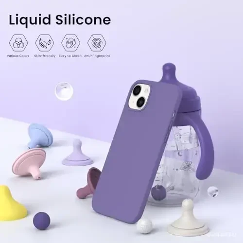 ORNARTO Compatible with iPhone 15 Plus Case 6.7