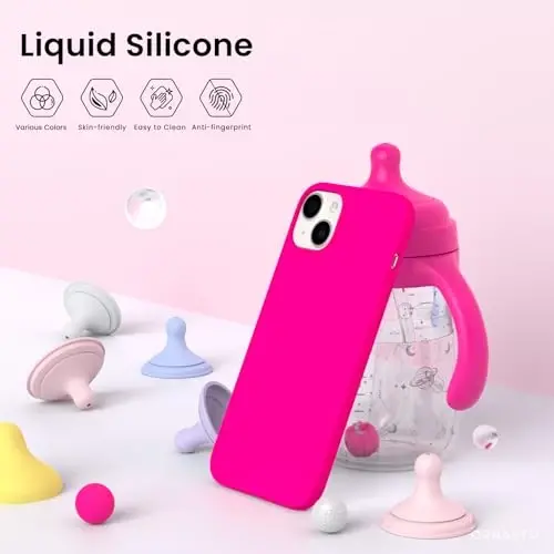 ORNARTO Compatible with iPhone 15 Plus Case 6.7