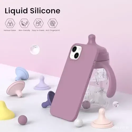 ORNARTO Compatible with iPhone 15 Plus Case 6.7