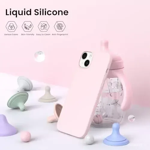 ORNARTO Compatible with iPhone 15 Plus Case 6.7