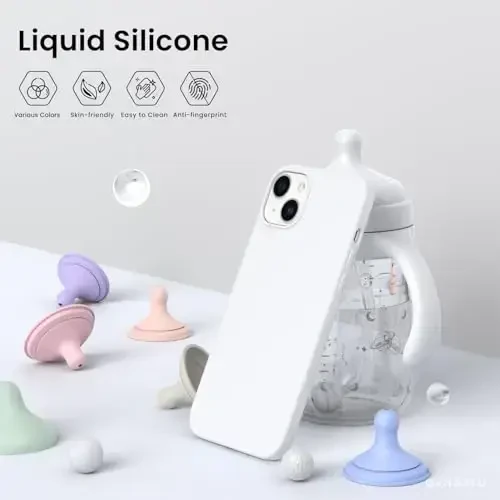 ORNARTO Compatible with iPhone 15 Plus Case 6.7