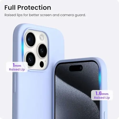 ORNARTO Compatible with iPhone 15 Pro Case 6.1