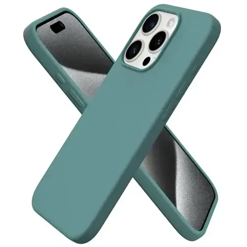 ORNARTO Compatible with iPhone 15 Pro Case 6.1