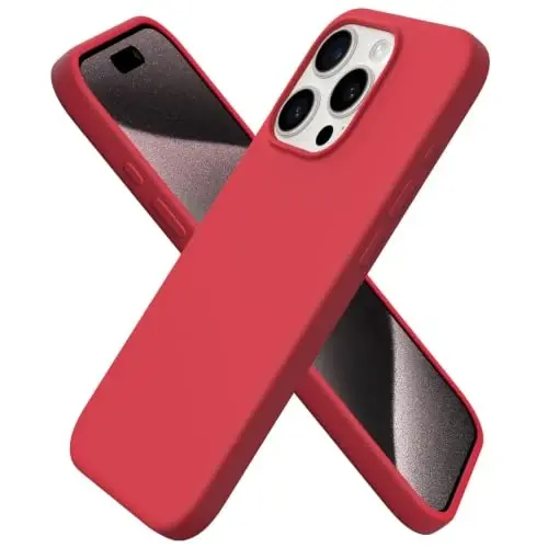 ORNARTO Compatible with iPhone 15 Pro Case 6.1