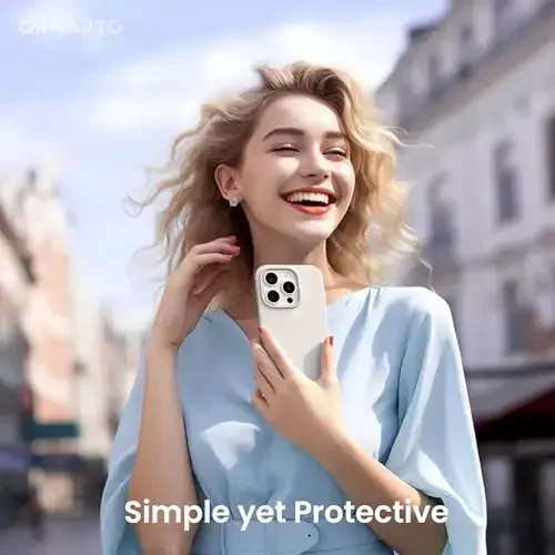 ORNARTO Compatible with iPhone 15 Pro Case 6.1