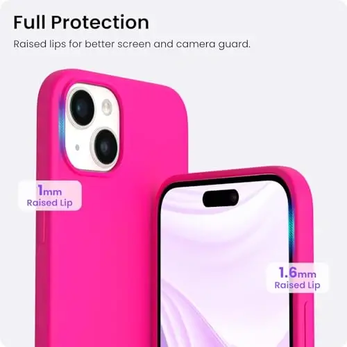 ORNARTO Compatible with iPhone 15 Plus Case 6.7