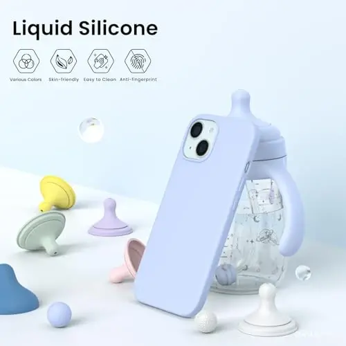 ORNARTO Compatible with iPhone 15 Plus Case 6.7