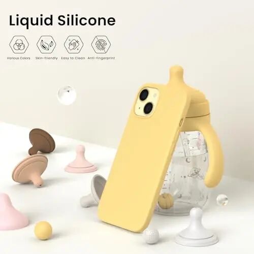 ORNARTO Compatible with iPhone 15 Plus Case 6.7
