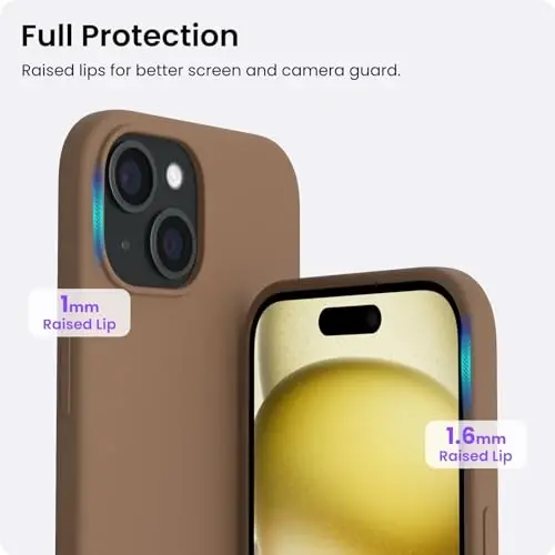 ORNARTO Compatible with iPhone 15 Plus Case 6.7