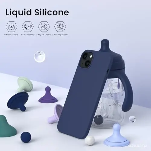 ORNARTO Compatible with iPhone 15 Plus Case 6.7