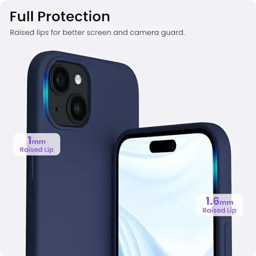 ORNARTO Compatible with iPhone 15 Plus Case 6.7