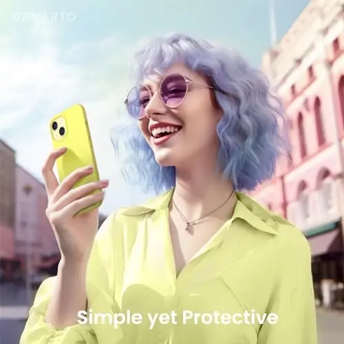 ORNARTO Compatible with iPhone 15 Plus Case 6.7