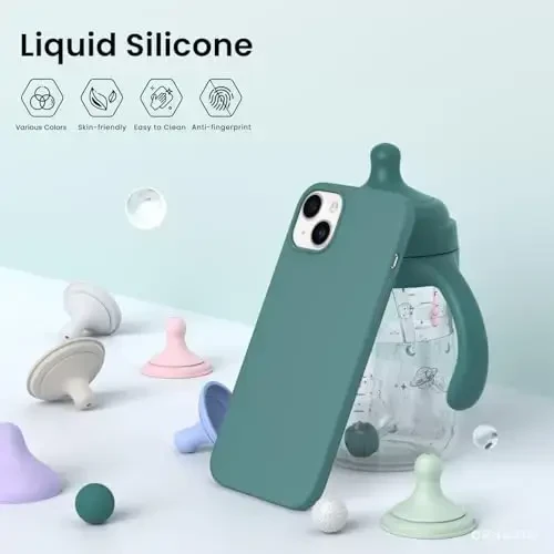 ORNARTO Compatible with iPhone 15 Plus Case 6.7