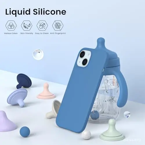 ORNARTO iPhone 15 Plus Case 6.7