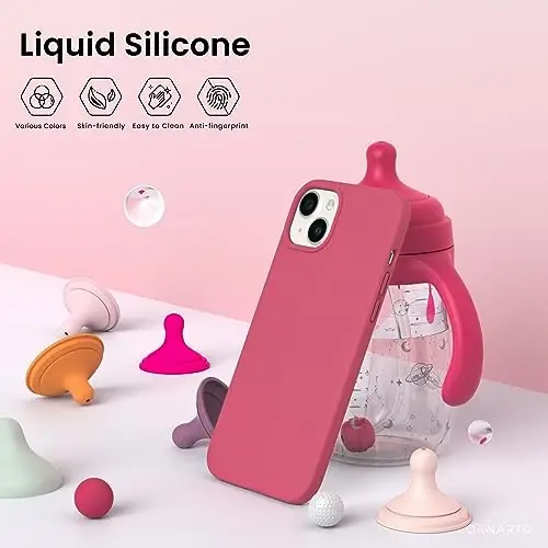 ORNARTO iPhone 15 Plus Case 6.7