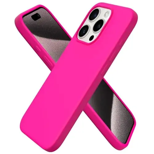 ORNARTO Compatible with iPhone 15 Pro Case 6.1
