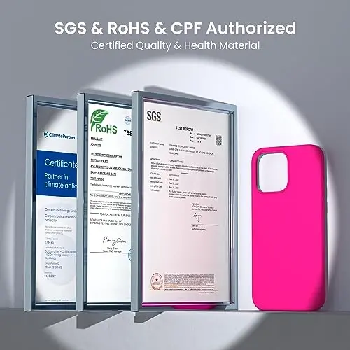 ORNARTO Compatible with iPhone 15 Pro Case 6.1