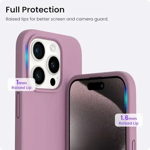 ORNARTO Compatible with iPhone 15 Pro Case 6.1