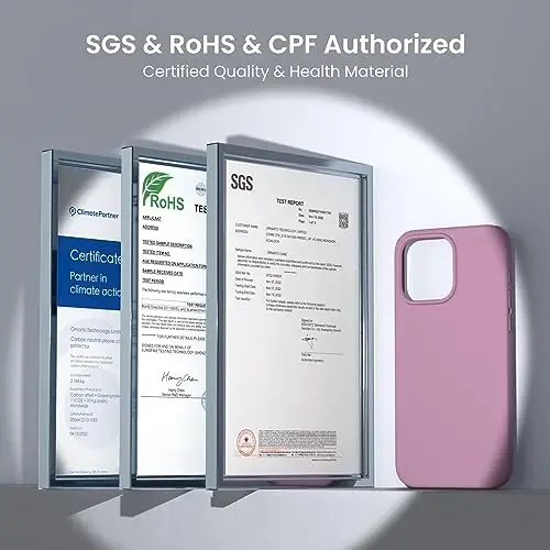 ORNARTO Compatible with iPhone 15 Pro Case 6.1