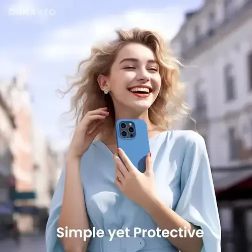 ORNARTO Compatible with iPhone 15 Pro Case 6.1