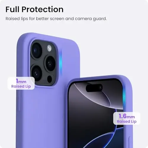 ORNARTO Compatible with iPhone 15 Pro Case 6.1