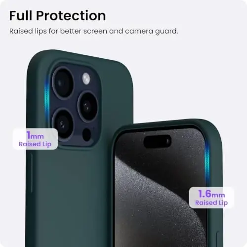 ORNARTO iPhone 15 Pro Case 6.1
