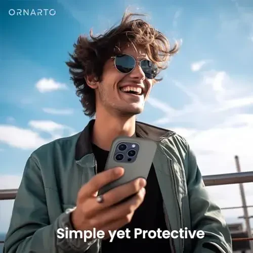 ORNARTO iPhone 15 Pro Case 6.1