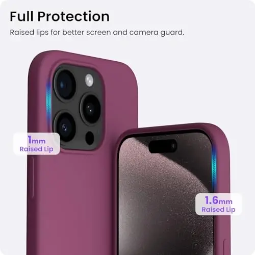 ORNARTO iPhone 15 Pro Case 6.1