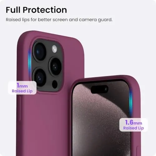 ORNARTO iPhone 15 Pro Case 6.1